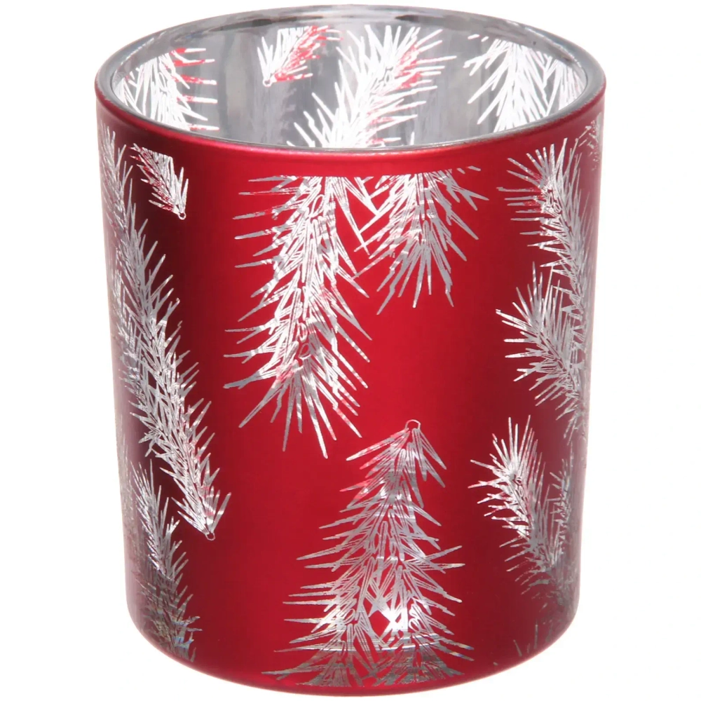 Подсвечник «Волшебная ветвь» 8,5*10 см, Красный