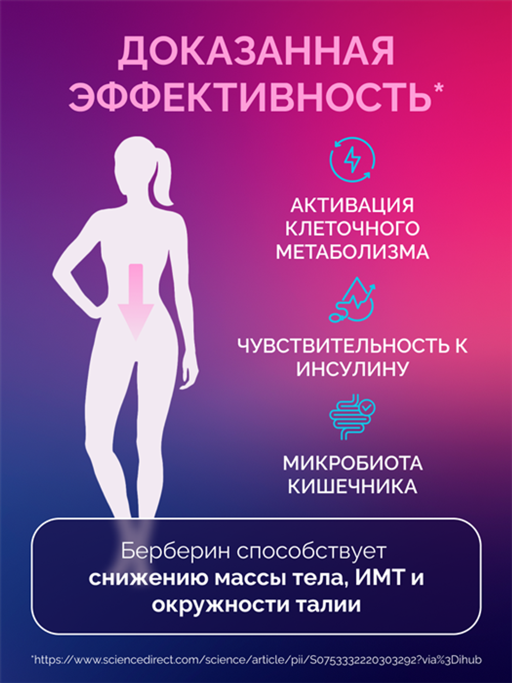 Берберин хром, капсулы, 760 мг, 60 шт