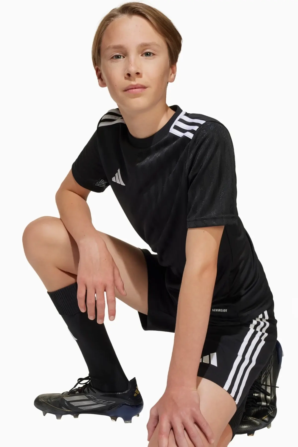 Футболка adidas Campeon 25 Junior - черный