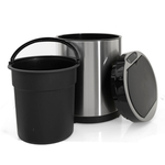 Ведро для мусора сенсорное, круглое, внутр ведро, Foodatlas JAH-9311, 8 л