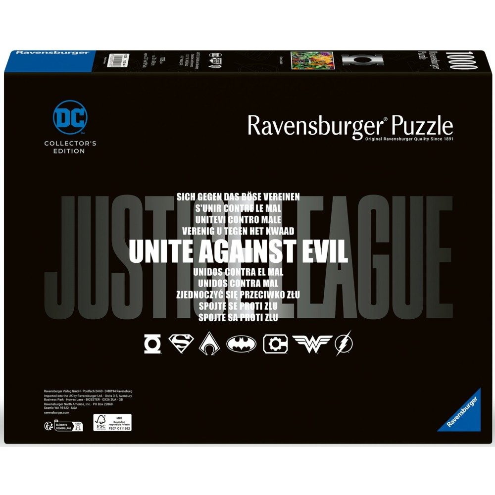 Пазл Ravensburger 013457 Зелёный Фонарь DC Comics 1000 элементов 013457 — фото 3