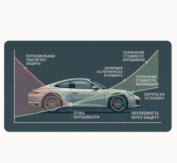 Антигравийная пленка на автомобиль: окупится ли защита?