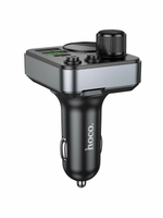FM модулятор HOCO E86 Alegria 48W dual port PD30W+QC3.0 car BT FM transmitter