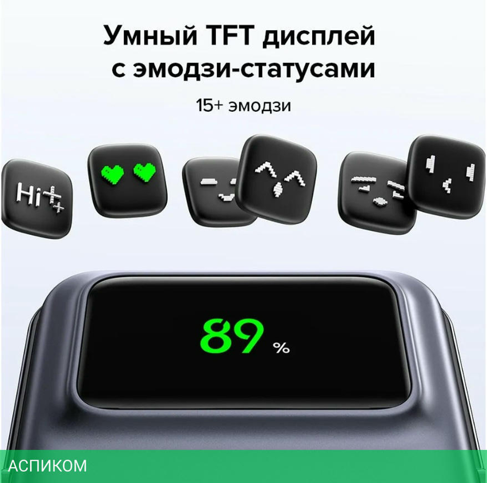 Портативное зарядное устройство Ugreen PB571 Gray (35605B)