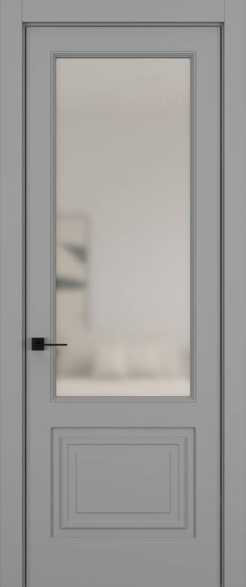 Дверь 02V ELEGANT Матовый Светло-серый
