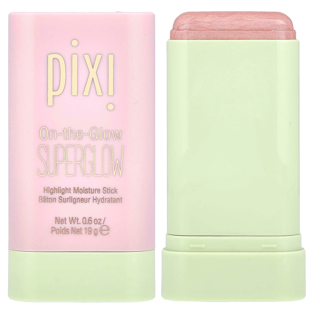 Pixi Beauty, On-The-Glow Superglow, увлажняющий стик, PetalDew, 19 г (0,6 унции)