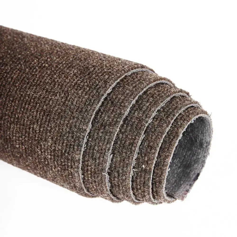 Ковролин на пол 1,8х7 м Carpetex метражом коричневый