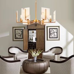 Люстра Marble Square Chandelier By Imperiumloft