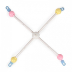 Музыкальный мобиль "Чебурашка" аккум.питание/пласт., 250 мел.