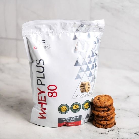 Протеиновый коктейль WHEY PLUS 80 (печенье с шоколадом) Keforma