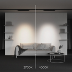 Трековые светильники трёхфазные Points Trinity 2700K 20Вт 30°