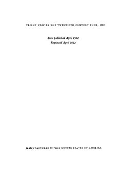 The Road We Are Traveling. 1914-1942 | S. Chase