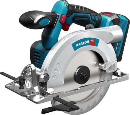 Пила циркулярная аккумуляторная КРАТОН CS18CD-165-OFA SET АКБ 4,0 А.ч; ЗУ 3 11 01 090