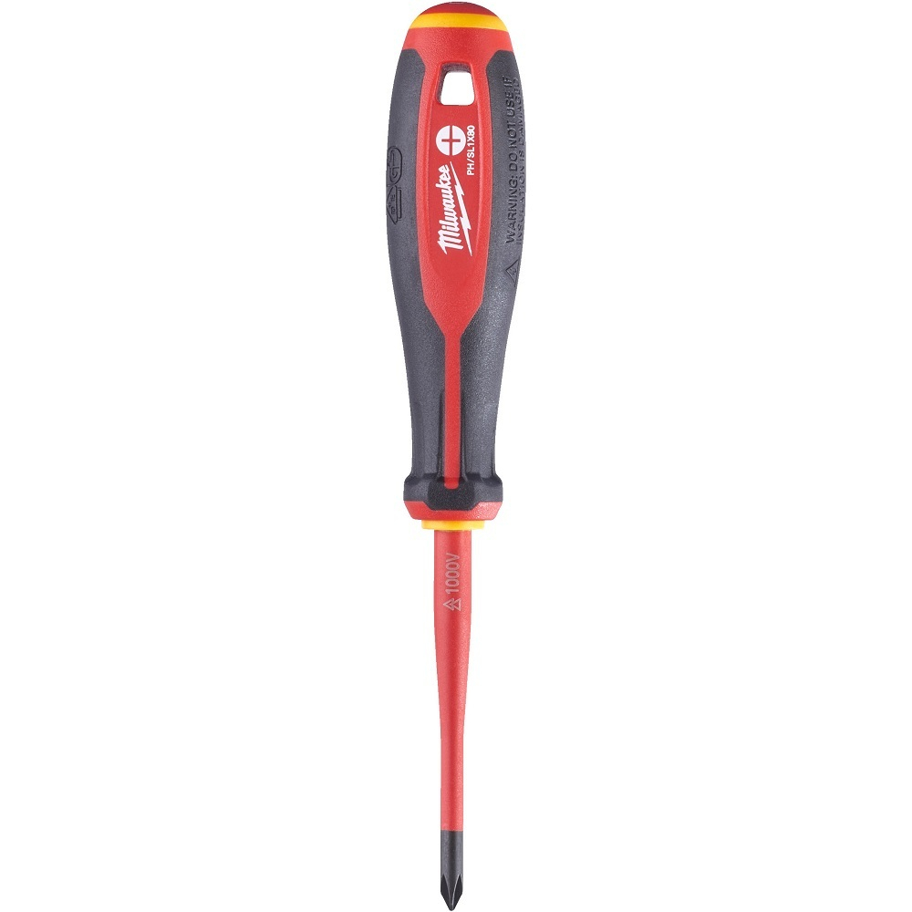 Отвертка Milwaukee трехгранная изолированная VDE PH/SL 1x80