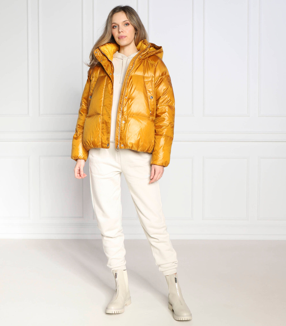 пуховая куртка pop colour Tommy Hilfiger - горчичный(WW0WW35974)