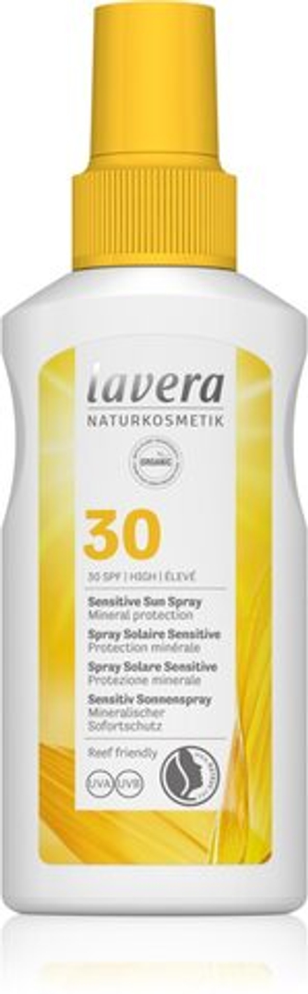 Lavera Sun Sensitiv - солнцезащитный спрей SPF 30 /   100  ml  / GTIN 4021457635337