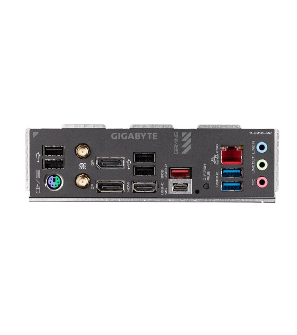 GIGABYTE B650M GAMING X AX, AM5, B650, 4*DDR5, 4*SATA, 2*M.2, 3*USB 3.2, 4*USB 2.0, Type-C, 2*PCIx16, 2*DP+HDMI, mATX