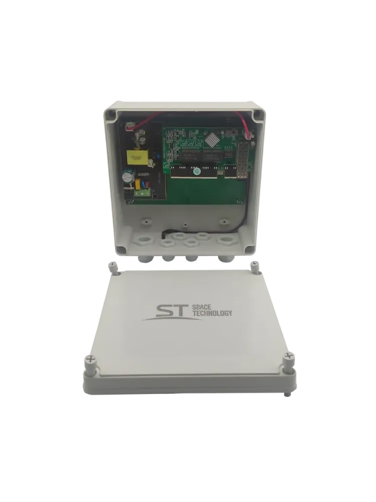 Уличный PoE коммутатор ST-S43POE (4G/1G/1S/65W/А/OUT) PRO v.