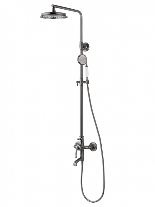 Душевая система WONZON & WOGHAND STEAM, Темный графит (WW-88739008-BGM)