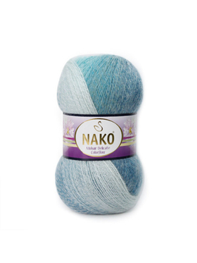 Пряжа Mohair Delicate Color Flow, 100г, 500м, 85%акрил, 10%шерсть, 5%мохер (цена за 1шт)