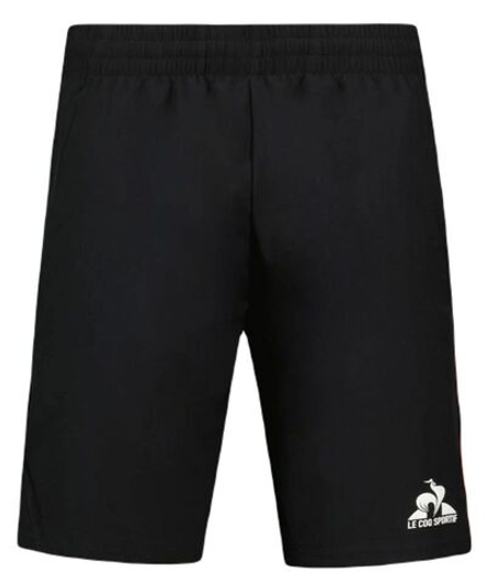 Теннисные шорты Le Coq Sportif Training SP Short N°1 M - black/orange perf
