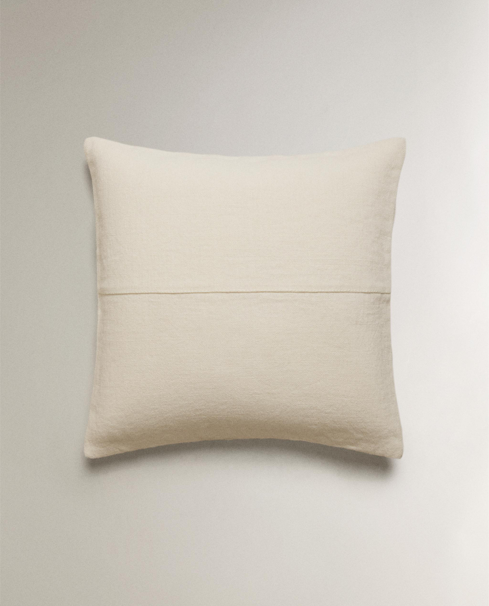 Zara Home наволочка декоративная из льна, экрю · 6363/008