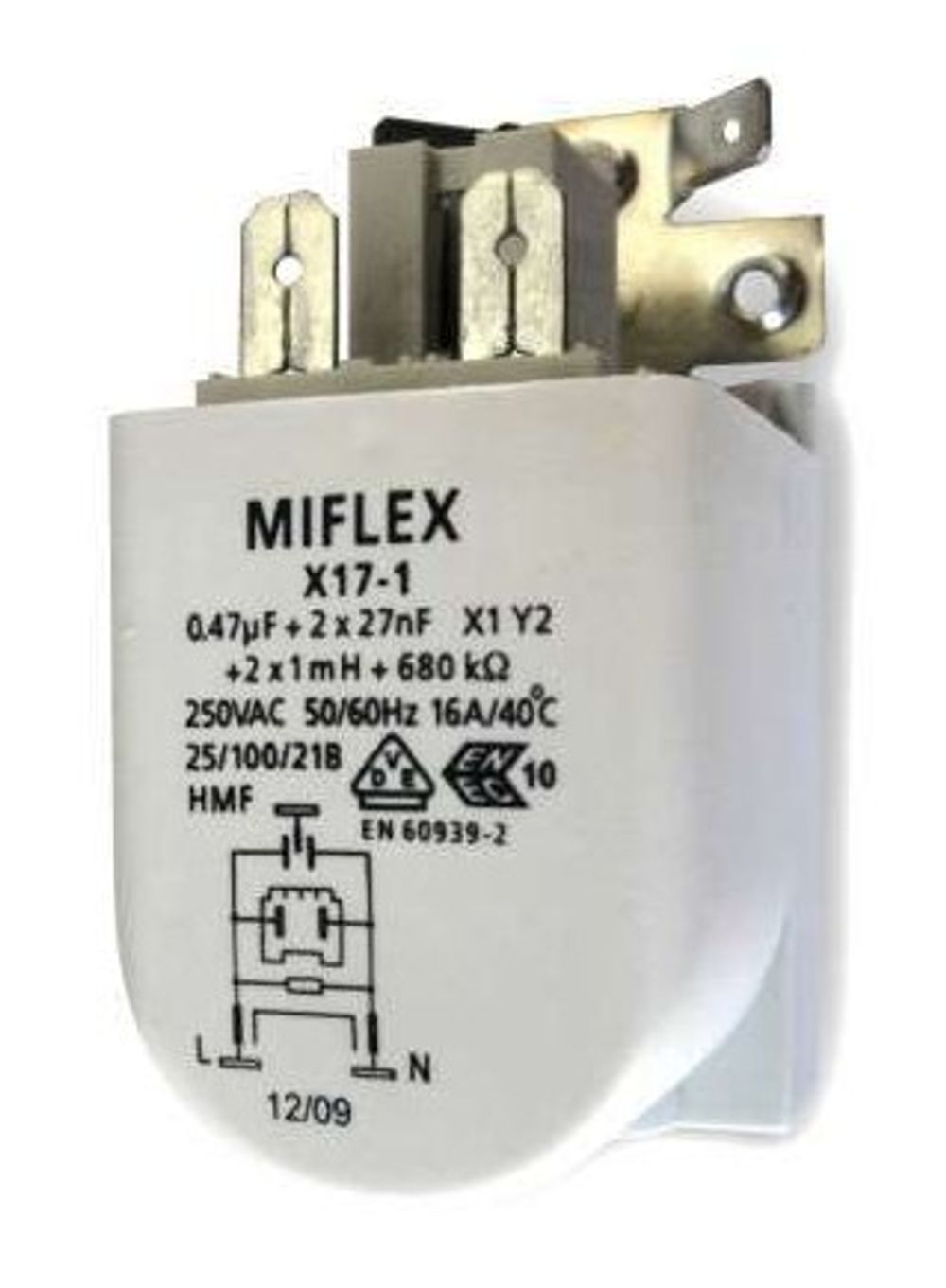 Сетевой фильтр для стиральной машины Gorenje (Горенье) - 124488, 431466, 192570, 587575, 587576, 291559, 267515