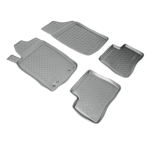 Ковры в салон Norplast/Unidec для Peugeot 206 (1998-2009)Полиуретан,Серый, арт.NPL-Po-64-26-G