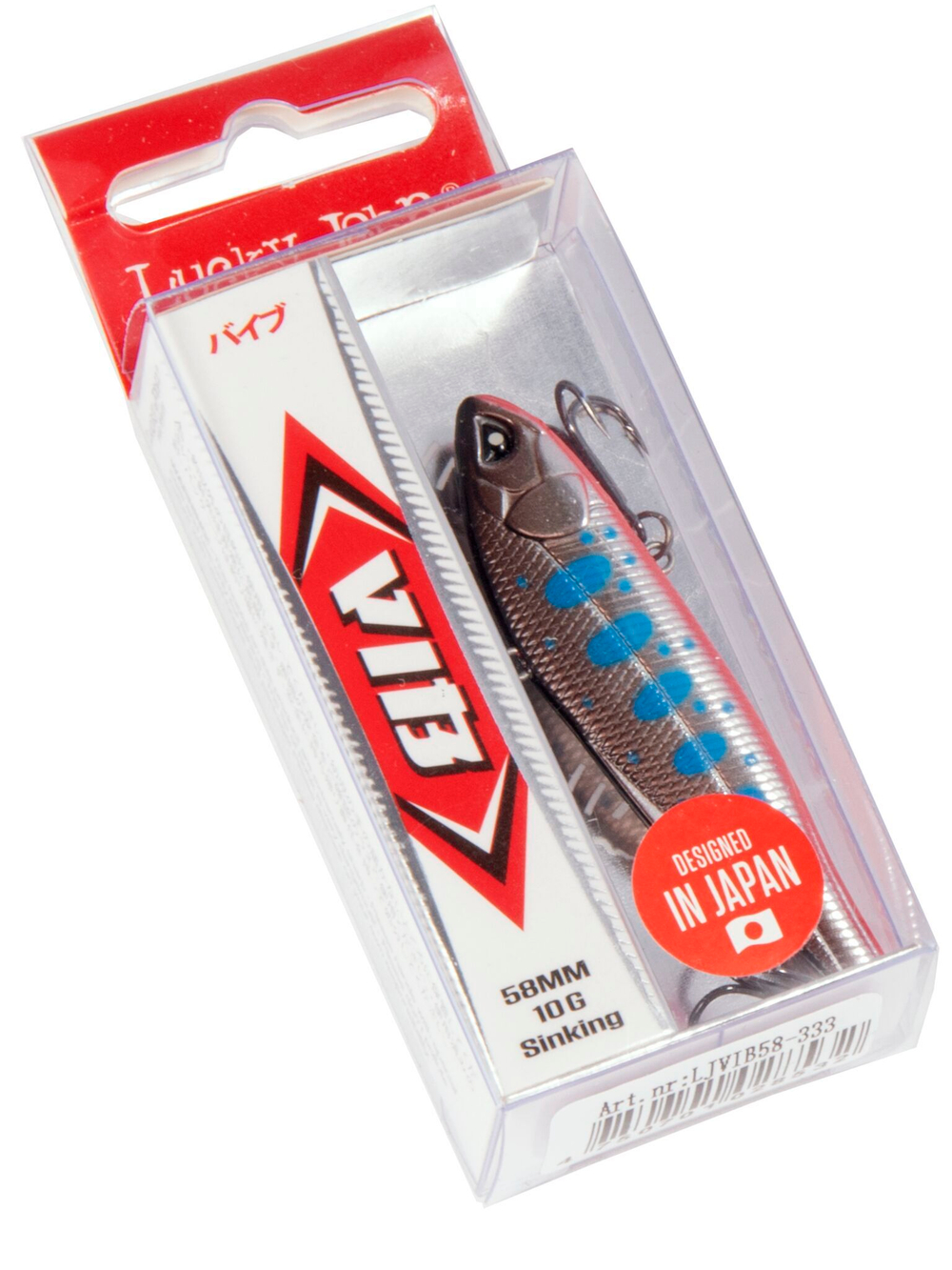 Воблер тонущий вертикальный LJ Pro Series VIB S 58.00/333