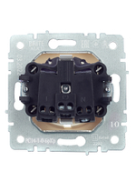 BRITE Розетка 1-местная с заземлением с защитными шторками 16А РС14-1-0-БрКр бежевый IEK