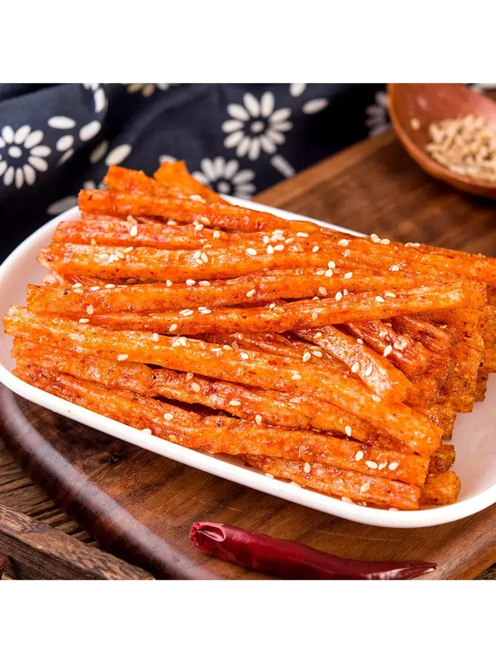 Азиатская закуска с кунжутом острая Латяо 76 г * 5 шт