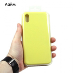 Панель Soft Touch для iPhone XS Max, 007001 Серый