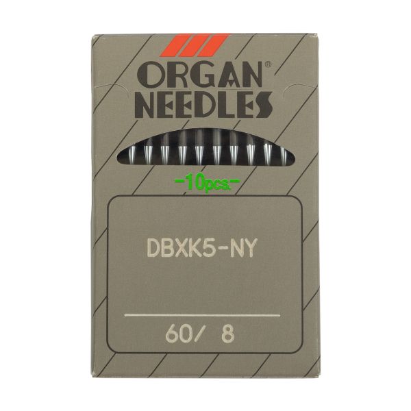 Иглы для промышленных швейных машин Organ DBхK5, 10 шт, 060