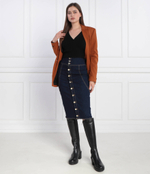 Юбка Silvian Heach - темно-синий(GPA23429LO)