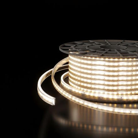 Светодиодная лента  220 В 14,4 Вт/м 120 Led/м 2835 IP65, дневной белый 4200K, 50 м Лента светодиодная 220V 14,4W 120Led 2835 IP65 дневной белый, 50 м