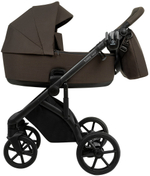 Детская коляска Roan Bass Next 2.0 2 в 1 BSN/44/2 Turkish Coffe/Black/руч.Cappuccino