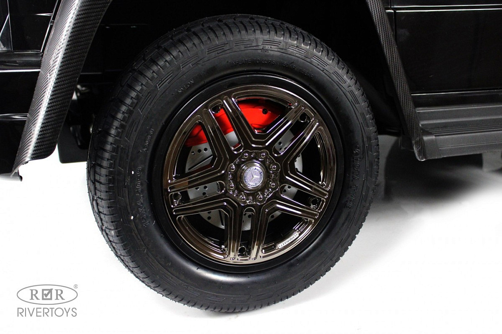 Детский электромобиль RiverToys Mercedes-Maybach G650 Landaulet M999MM BLACK/черный