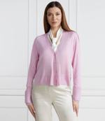 Хлопковый кардиган Marc Cain - лавандовый (WC 39.10 M73)