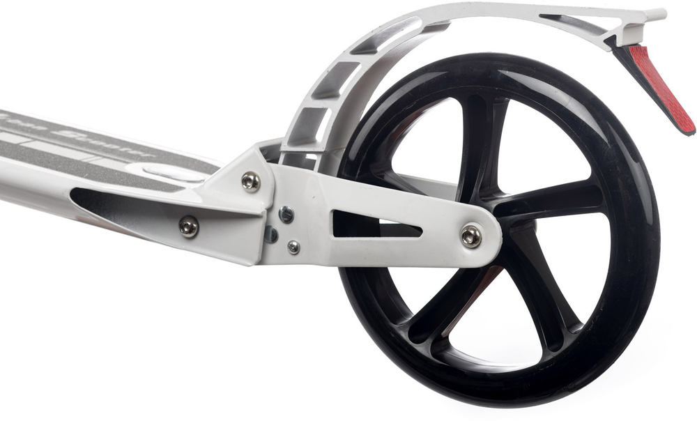 Городской самокат Urban Scooter Brake Original тм, 200 с ручным тормозом белый