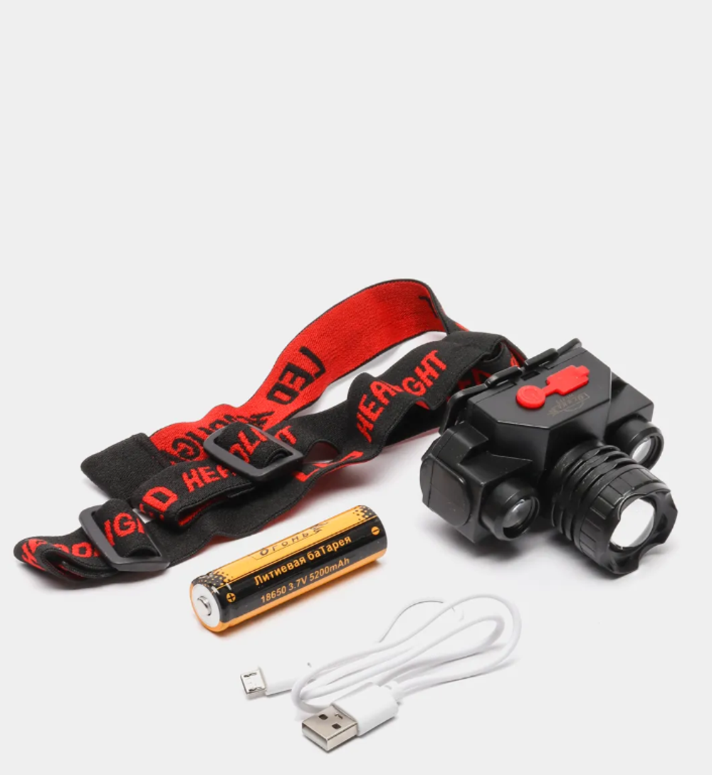 Фонарь Огонь HТ-773 налобный яркий