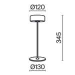 Аккумуляторный светильник Maytoni MOD229TL-L3G3K2