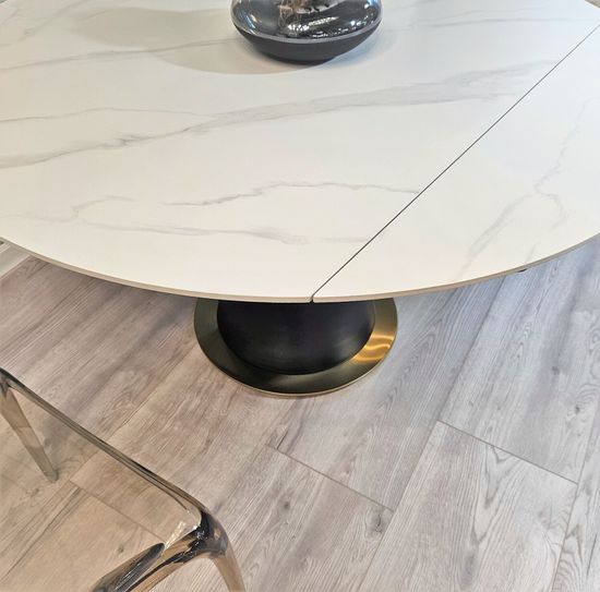 Стол обеденный раскладной круглый F328