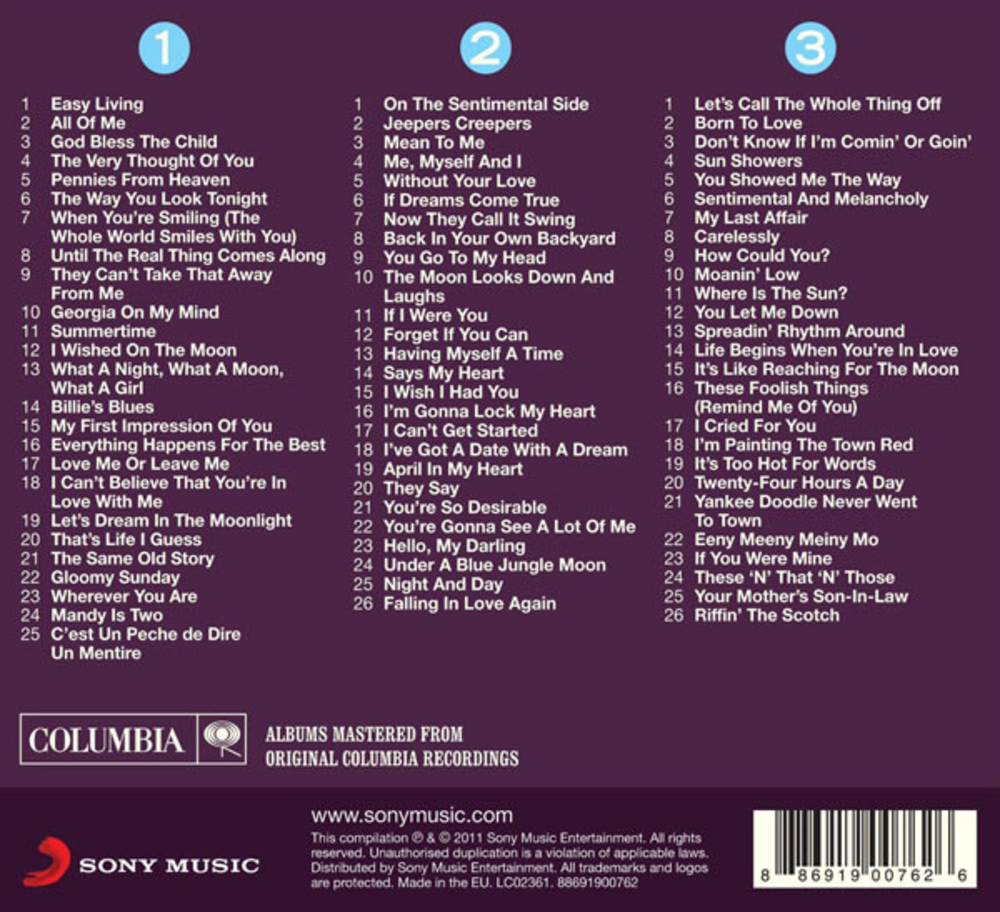 Billie Holiday / The Real... Billie Holiday (The Ultimate Collection)(3CD)