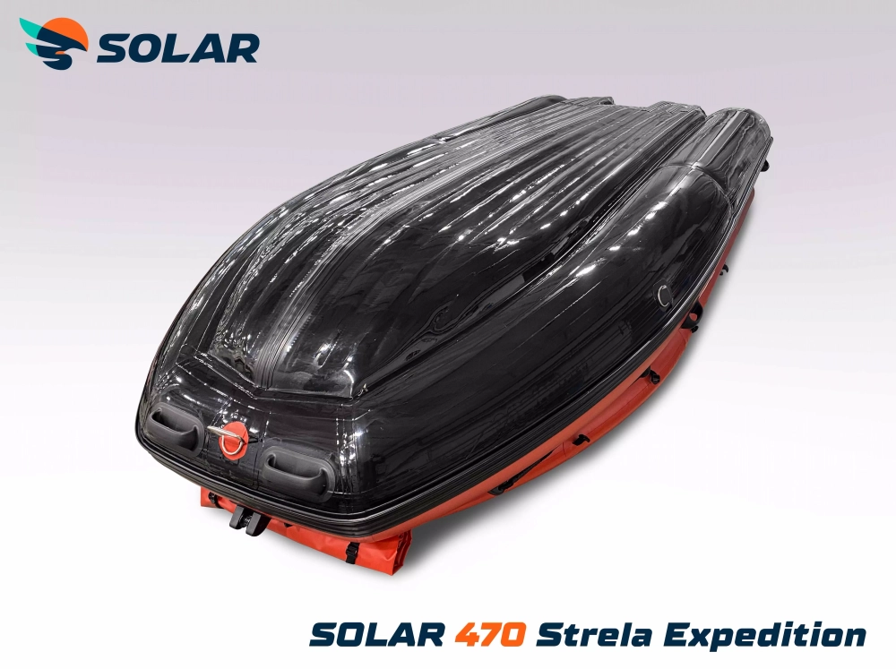 Лодка надувная моторная solar-470 strela jet tunnel (expedition)