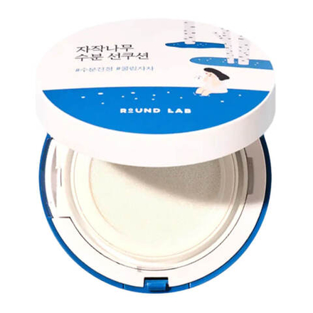 Round Lab Кушон солнцезащитный березовый - Birch juice moisturizing sun cushion SPF50+PA++++, 15г, шт