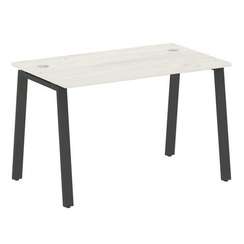 Metal System Стол письменный на А-образном м/к БА.СП-2 Дуб Наварра/Металл Антрацит 1200*720*750