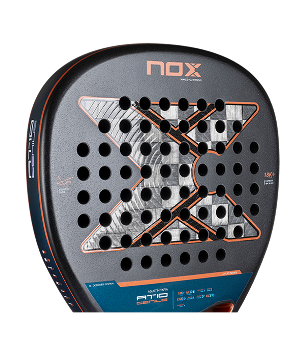 NOX AT10 Genius Attack 18K Alum 2025 — сила и спин