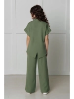 Костюм с брюками палаццо