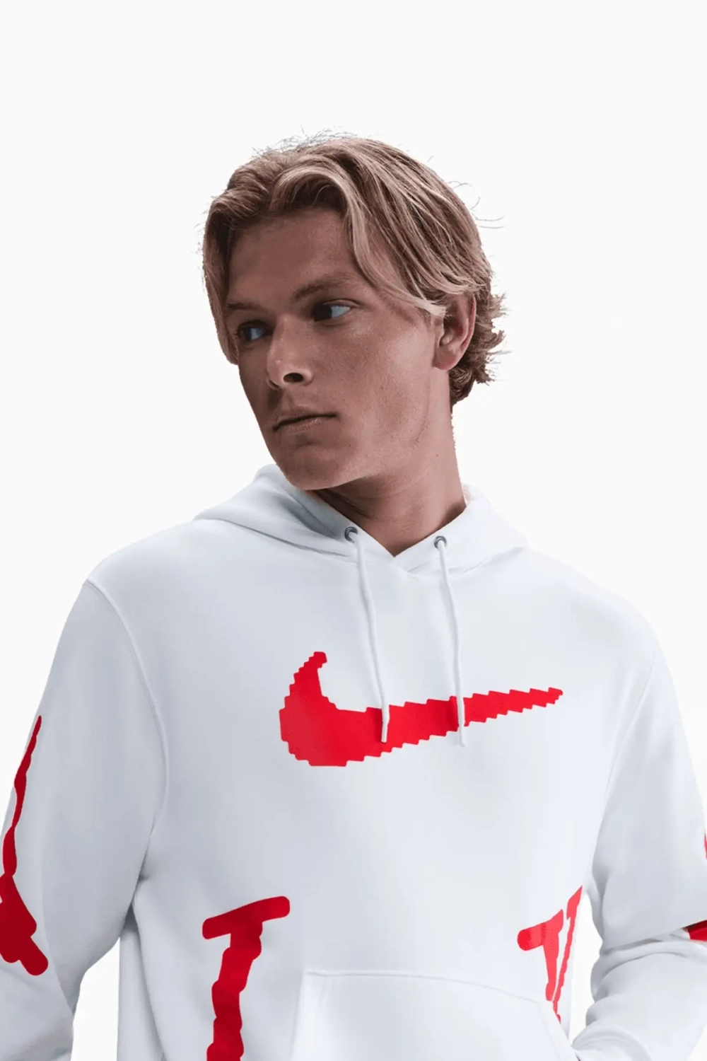 Кофта Nike Club Fleece - белый