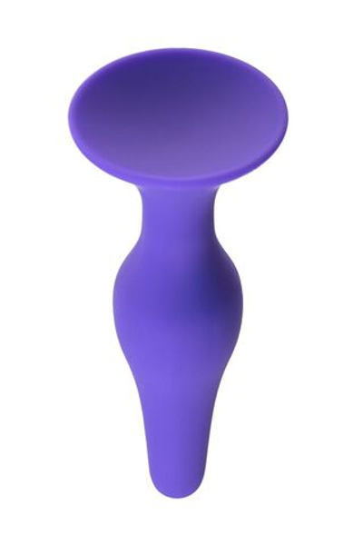 Фиолетовая анальная втулка Toyfa A-toys - 11,3 см. (Цвет: фиолетовый)